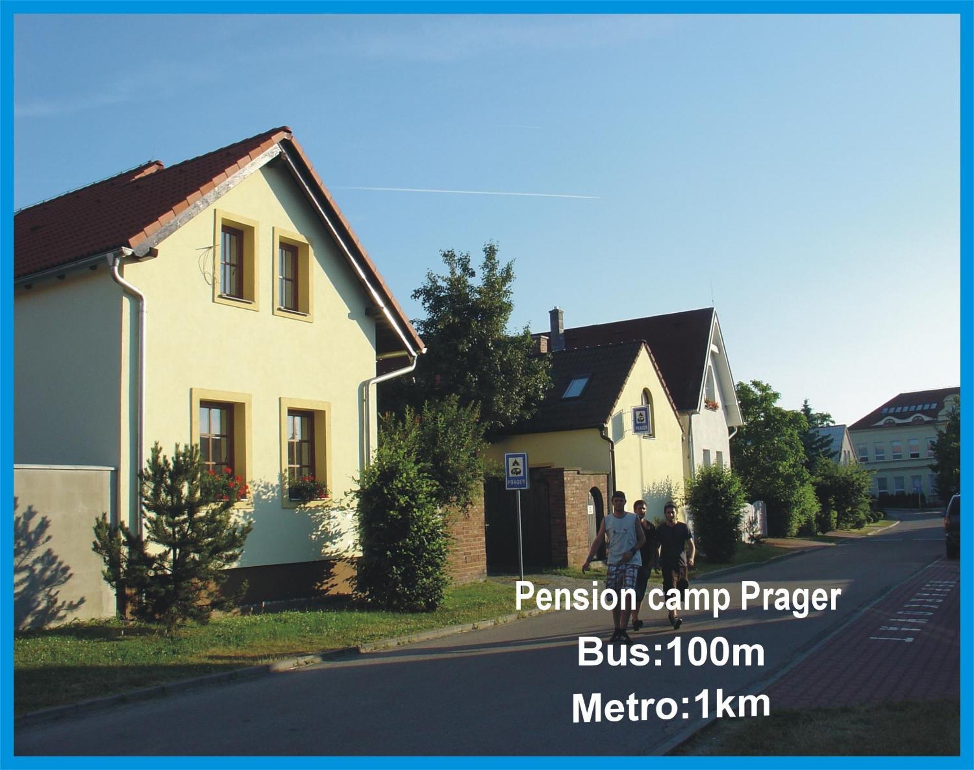 Pension Camp Prager Экстерьер фото